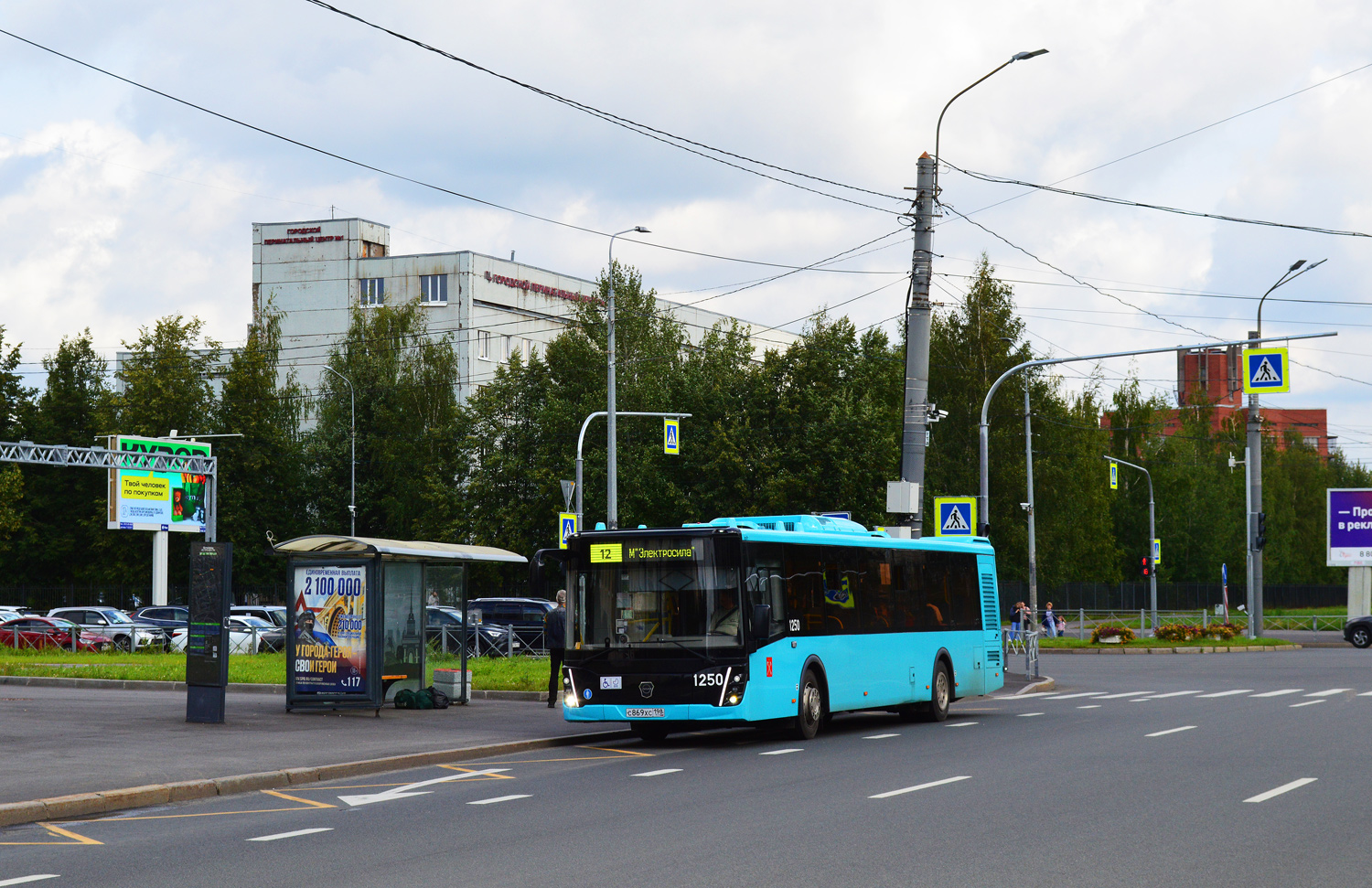 Санкт-Петербург, ЛиАЗ-5292.65 № 1250