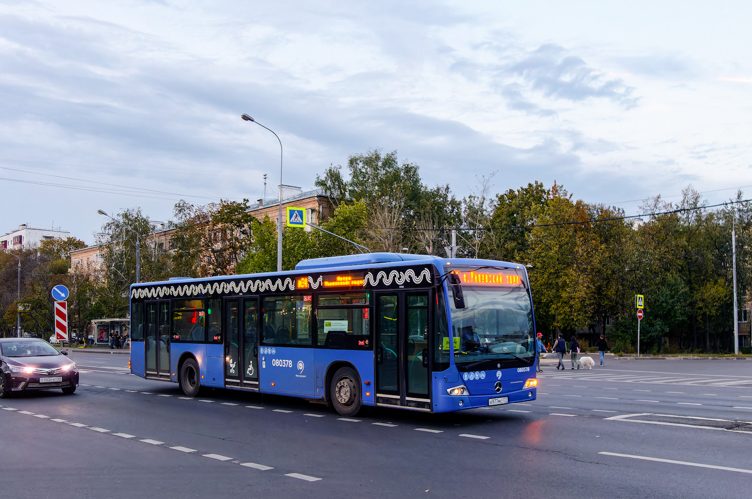 Москва, Mercedes-Benz Conecto II № 080378