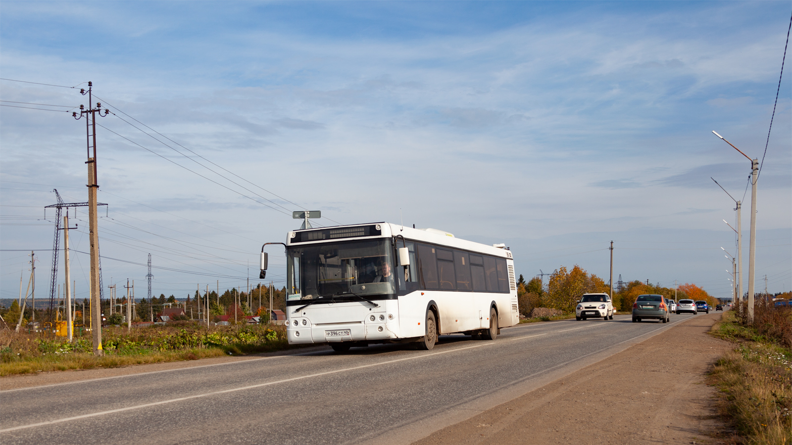 Пермский край, ЛиАЗ-5292.22 (2-2-0) № Р 396 СТ 40