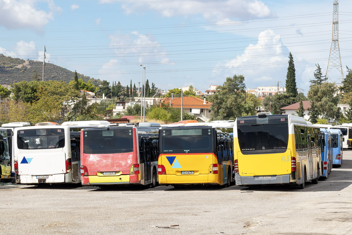 Греция, Mercedes-Benz O530LE Citaro facelift LE № XZB-6422