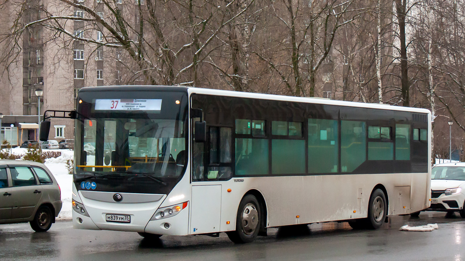 Вологодская область, Yutong ZK6118HGA № М 839 УМ 35