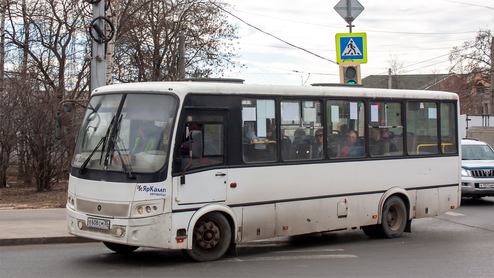 Вологодская область, ПАЗ-320412-05 "Вектор" № Е 608 СМ 35