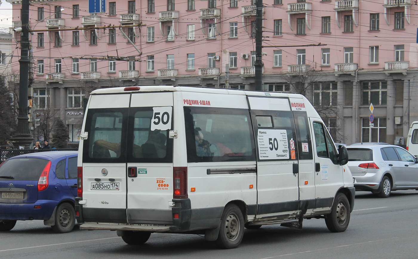 Челябинская область, FIAT Ducato 244 CSMMC-RLL, -RTL № А 085 НО 174