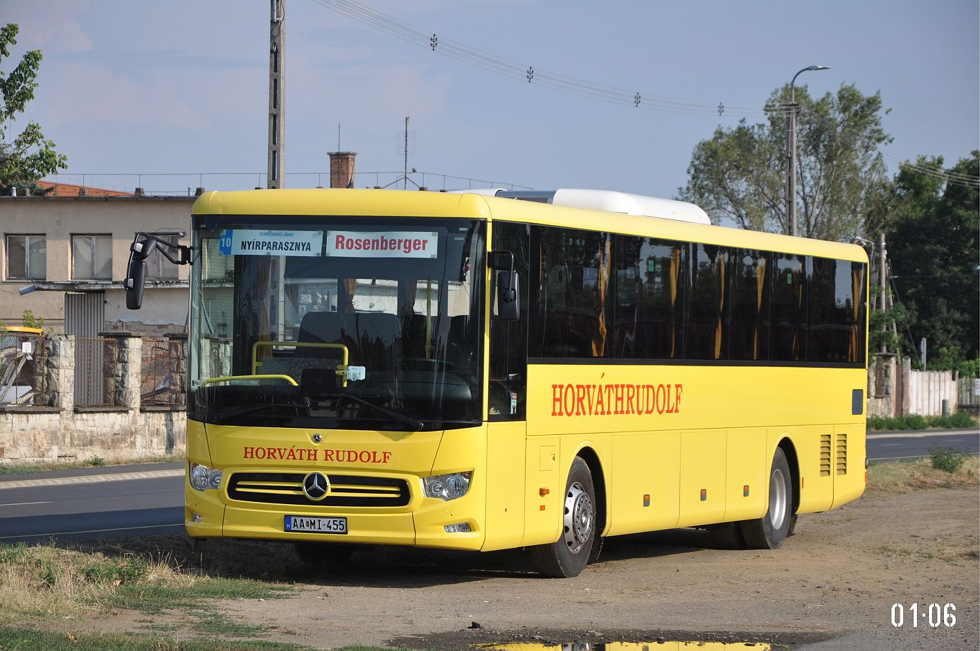 Венгрия, Mercedes-Benz Intouro III № AA MI-455