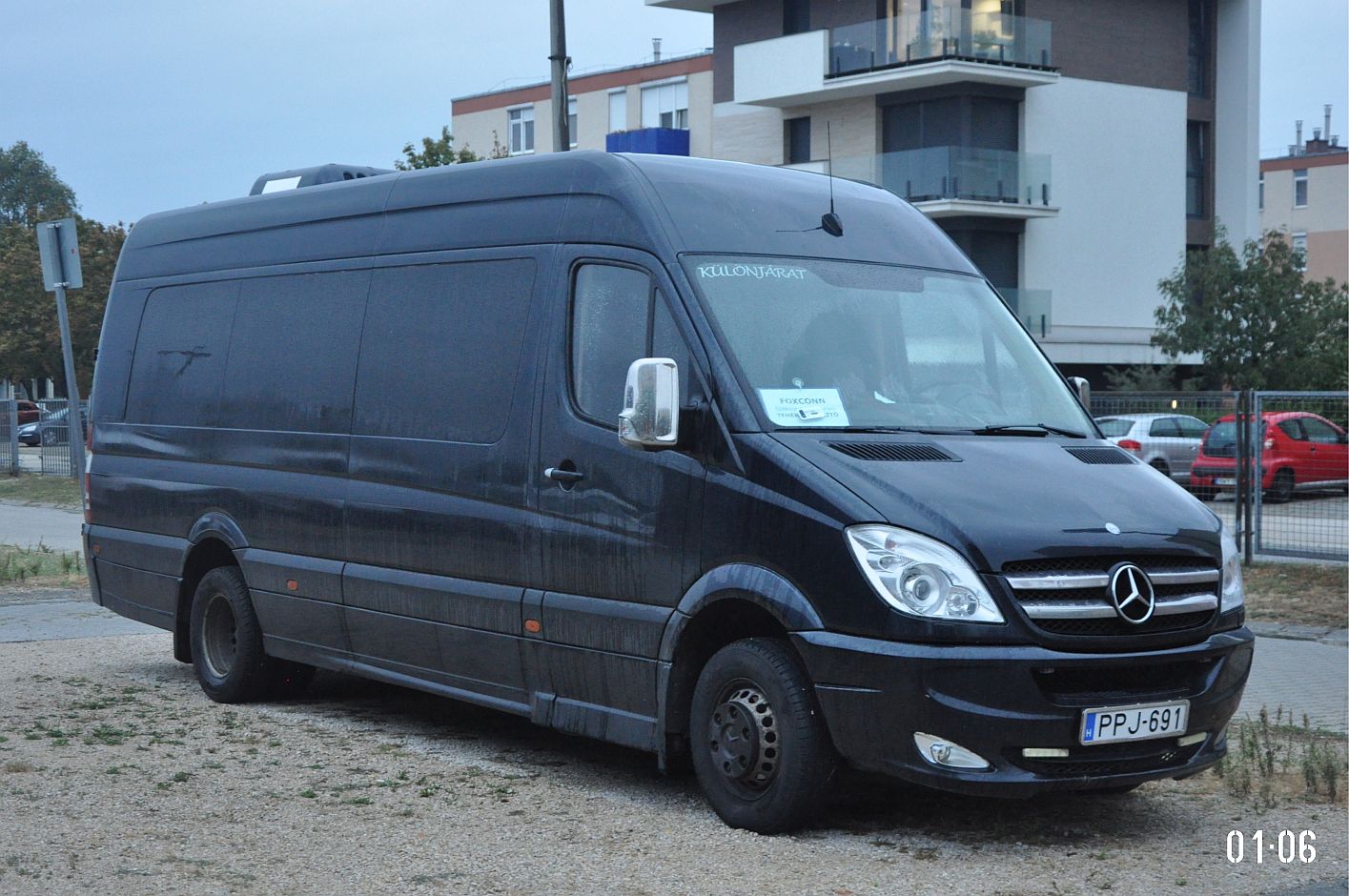Венгрия, Mercedes-Benz Sprinter W906 519CDI № PPJ-691