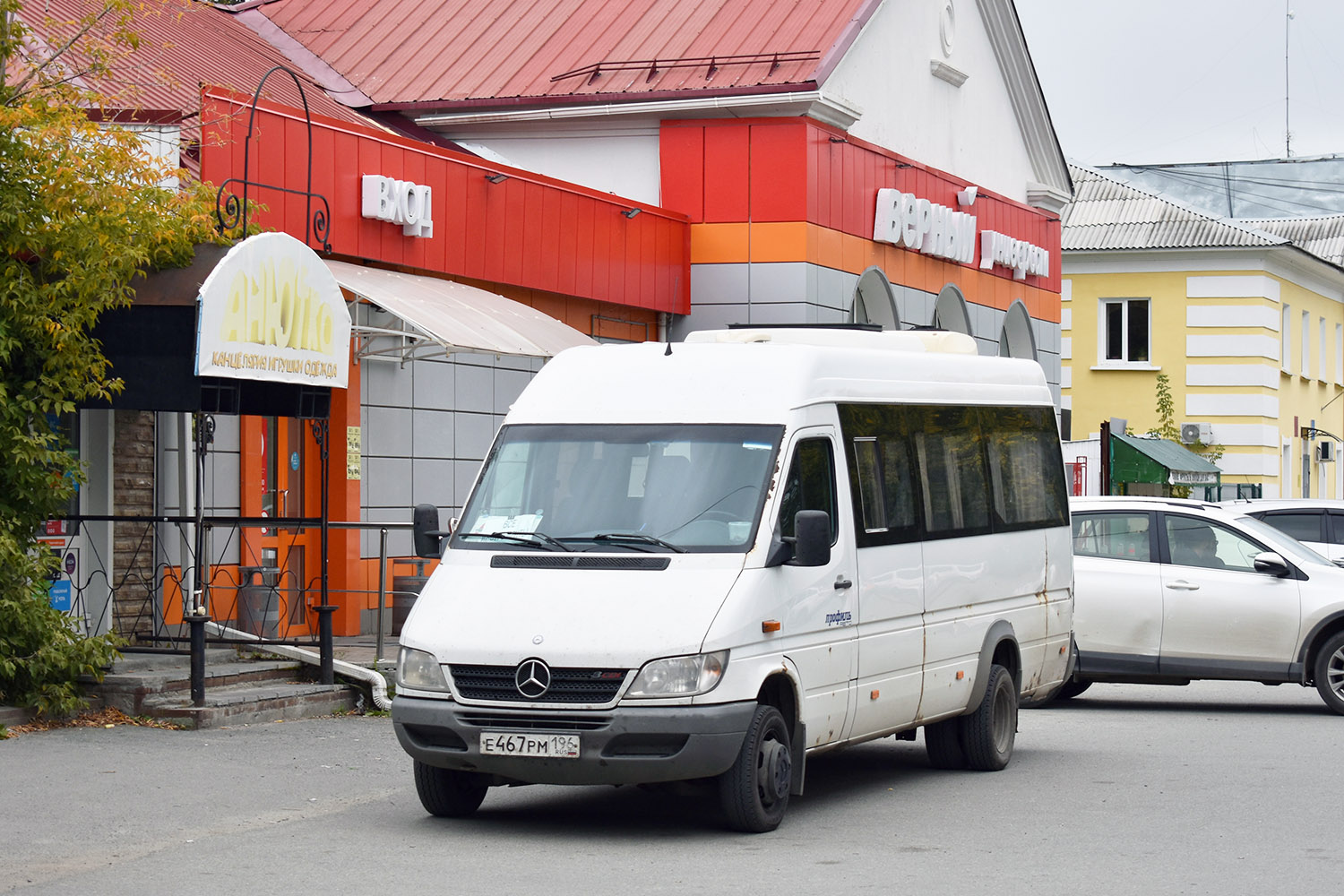 Свердловская область, Луидор-223214 (MB Sprinter Classic) № Е 467 РМ 196