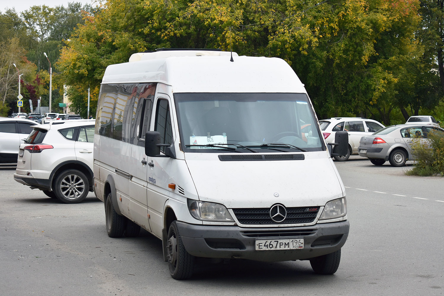 Свердловская область, Луидор-223214 (MB Sprinter Classic) № Е 467 РМ 196