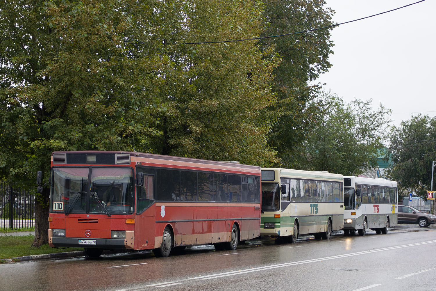 Костанайская область, Mercedes-Benz O407 № 434 MHA 10; Костанайская область, Mercedes-Benz O405 № 506 AX 10; Костанайская область, Mercedes-Benz O405 № 508 AX 10