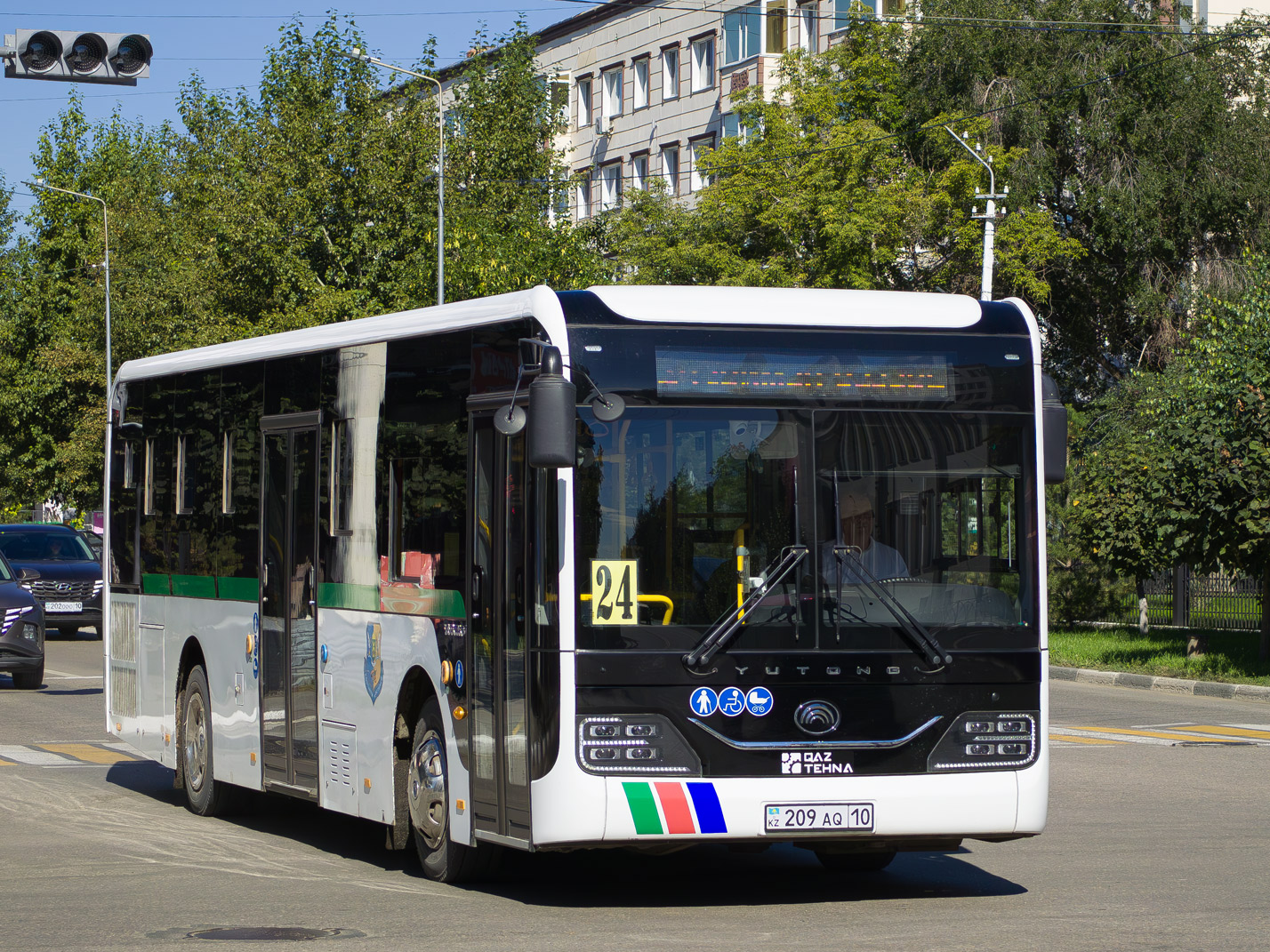 Костанайская область, Yutong ZK6116HG (QazTehna) № 209 AQ 10