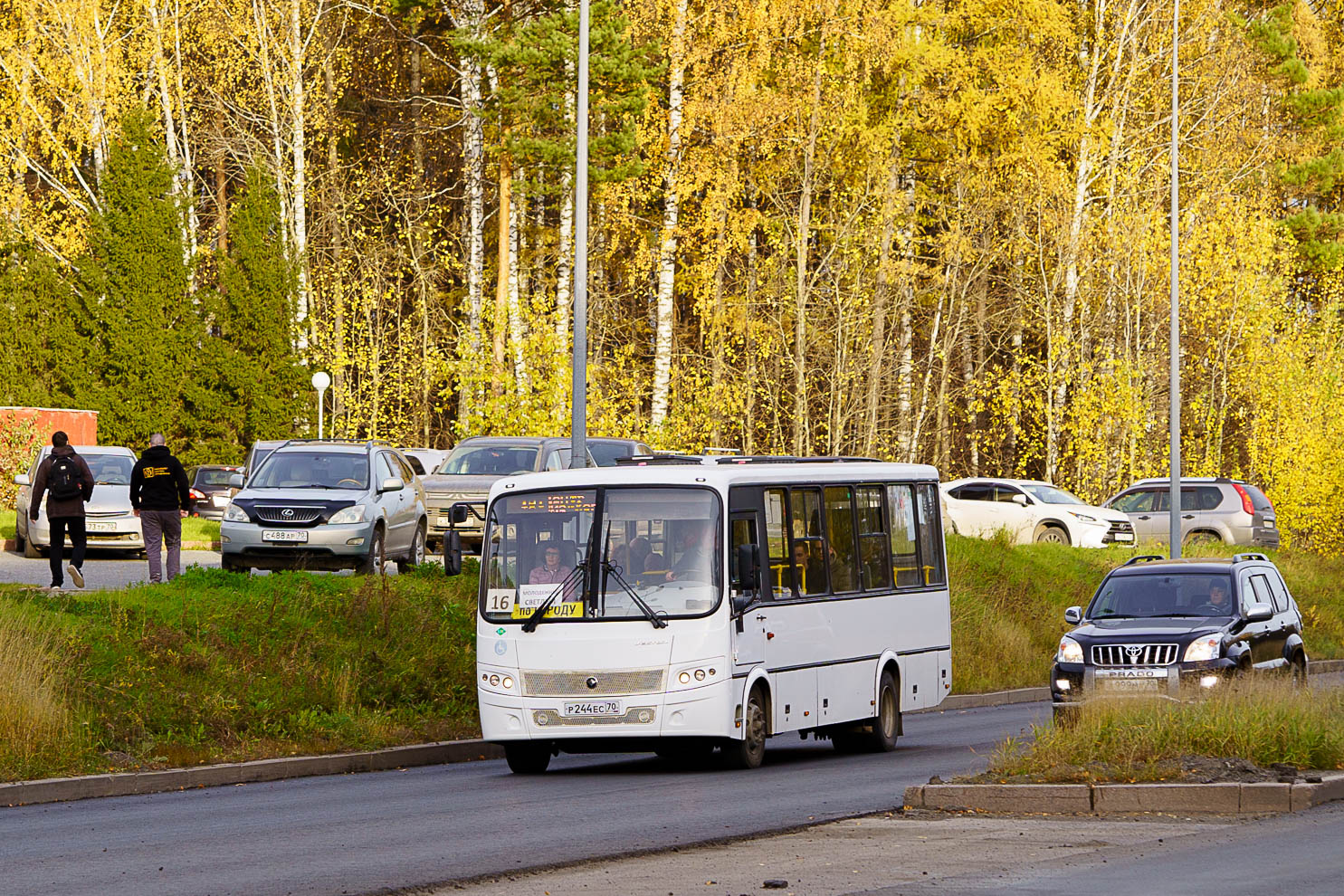 Томская область, ПАЗ-320414-14 "Вектор" № Р 244 ЕС 70