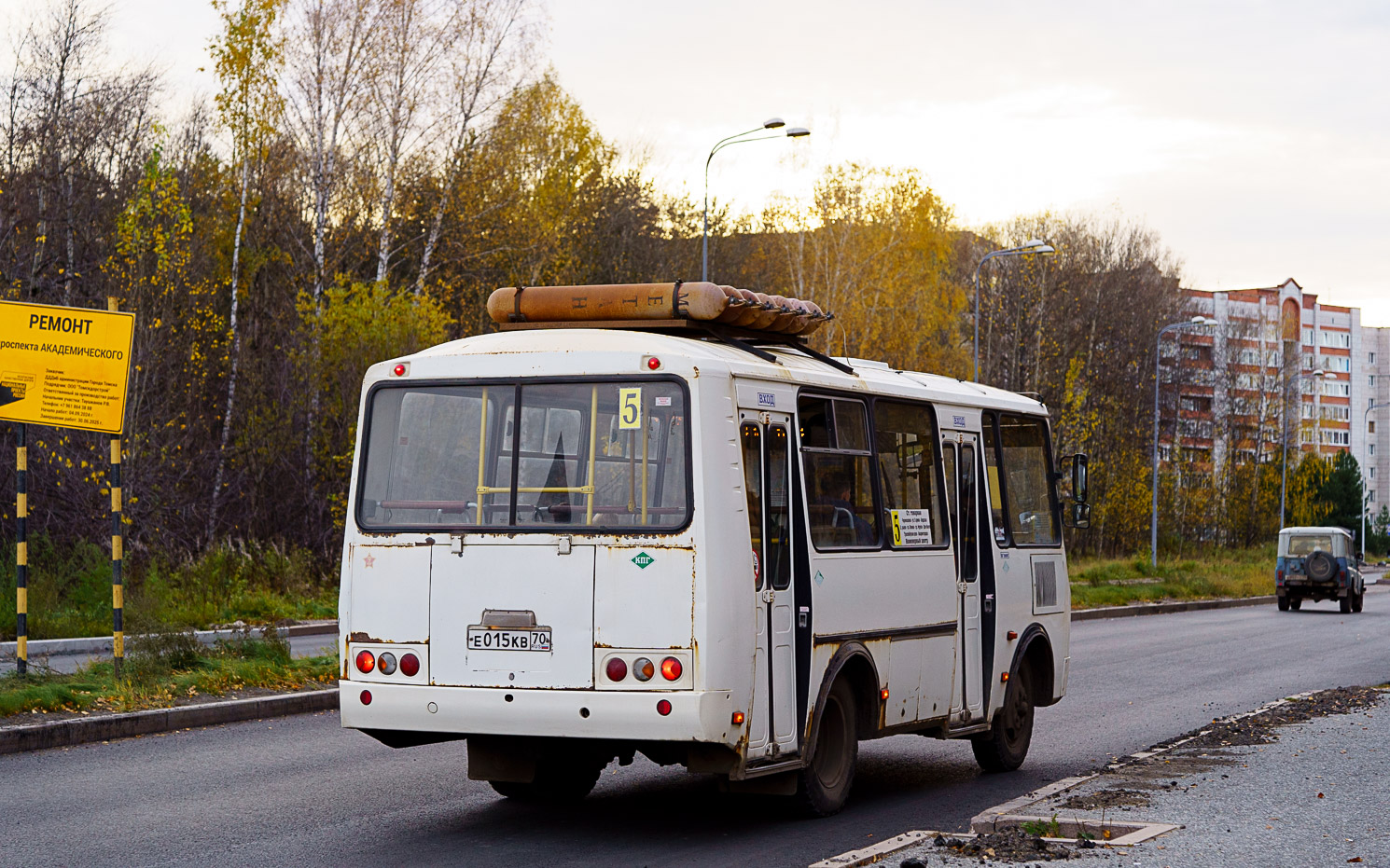 Томская область, ПАЗ-32054 № Е 015 КВ 70