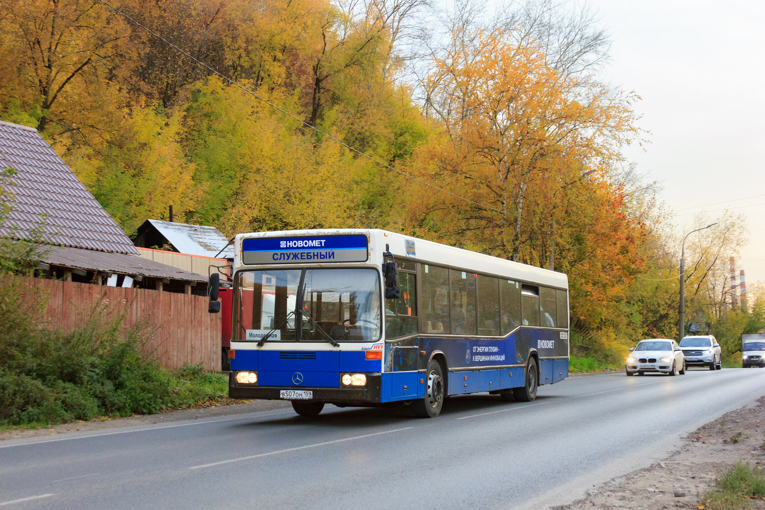 Perm region, Mercedes-Benz O405N2 Nr. В 507 ОН 159