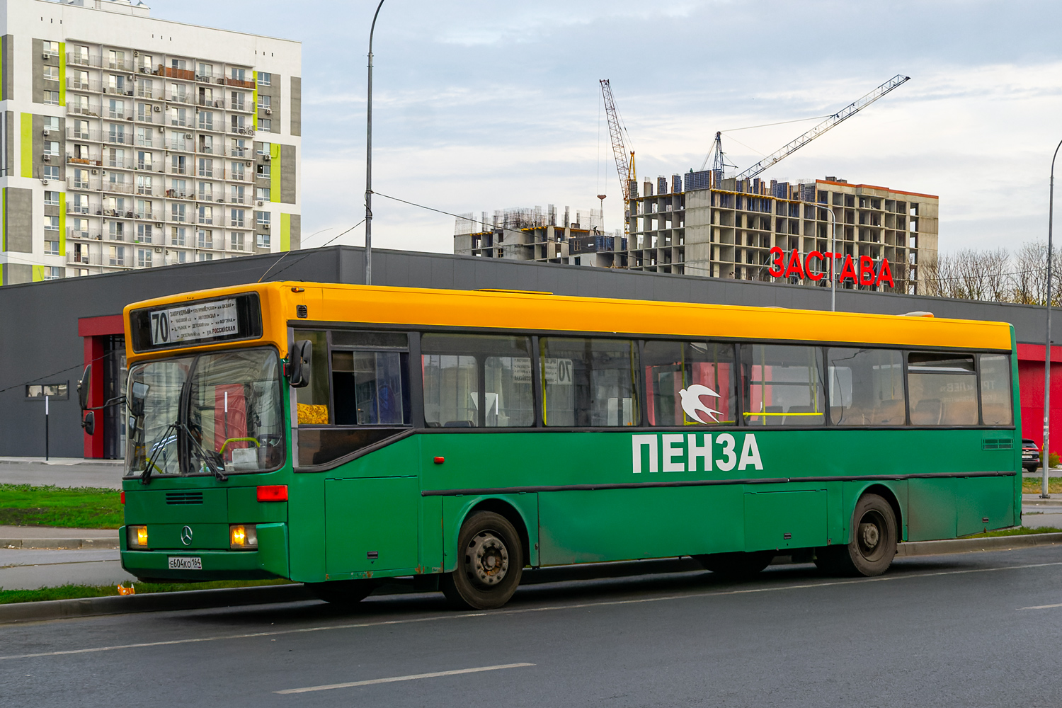 Пензенская область, Mercedes-Benz O405 № Е 604 КО 164