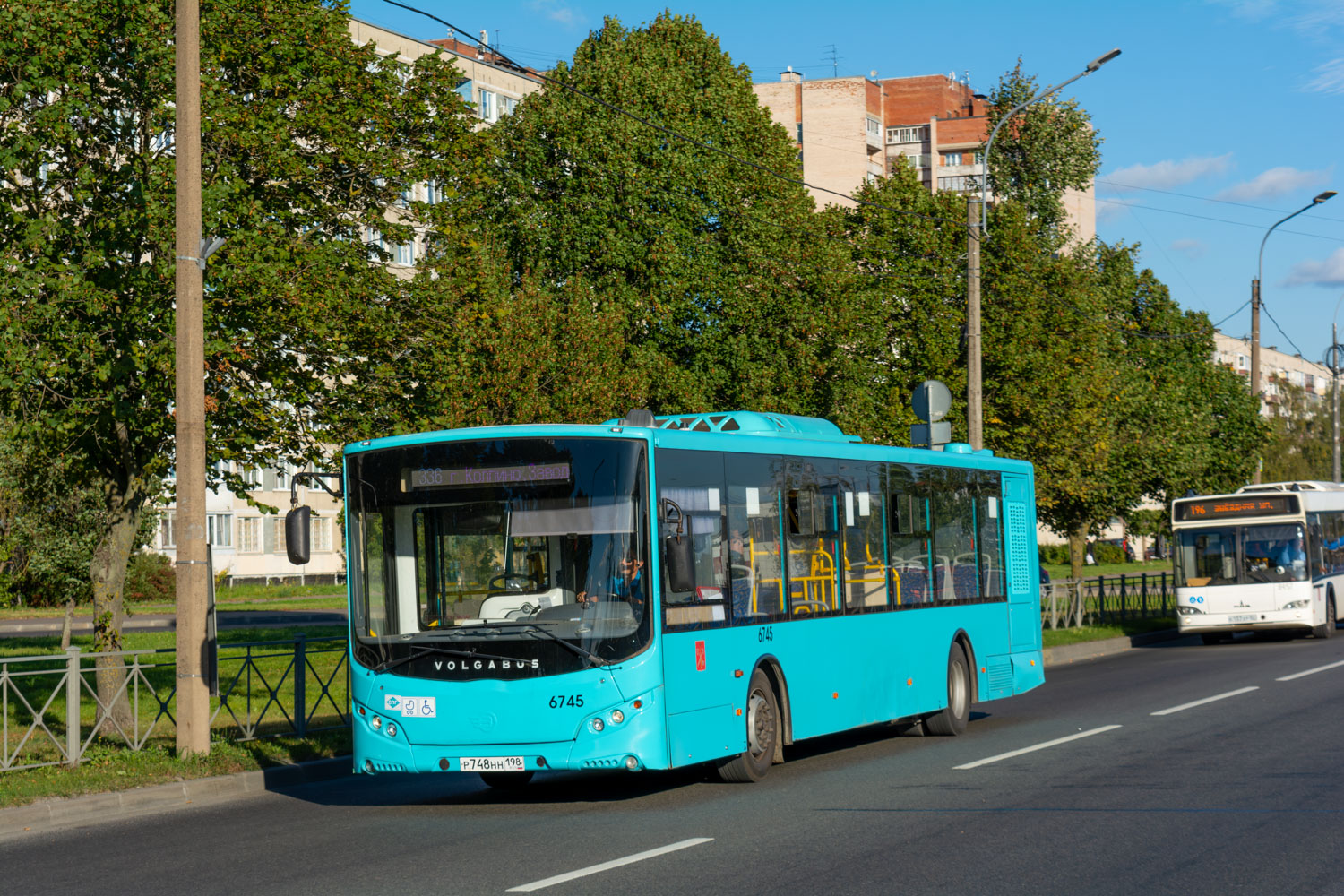 Санкт-Петербург, Volgabus-5270.G4 (LNG) № 6745