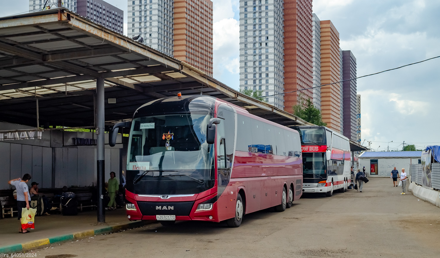 Пензенская область, MAN R08 Lion's Coach L RHC444 L № В 207 СТ 799