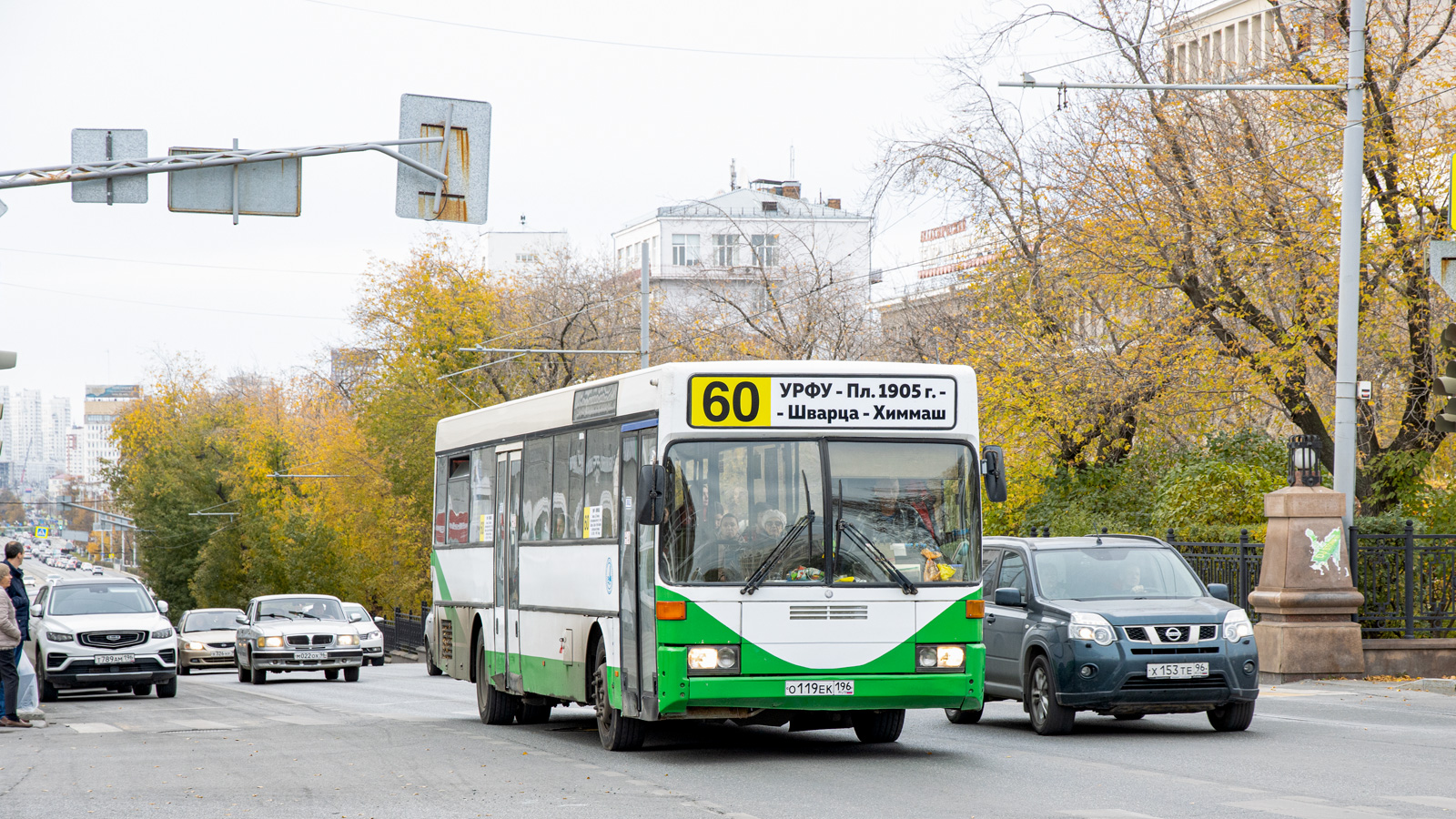 Свердловская область, Mercedes-Benz O405 № О 119 ЕК 196