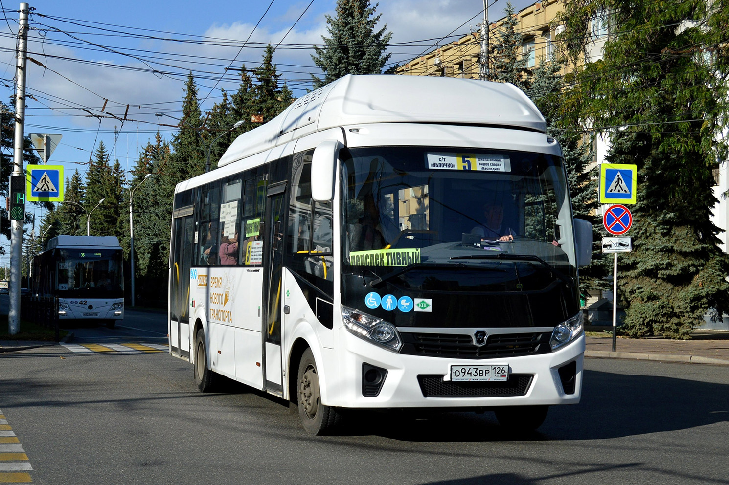 Ставропольский край, ПАЗ-320415-14 "Vector Next" № 121