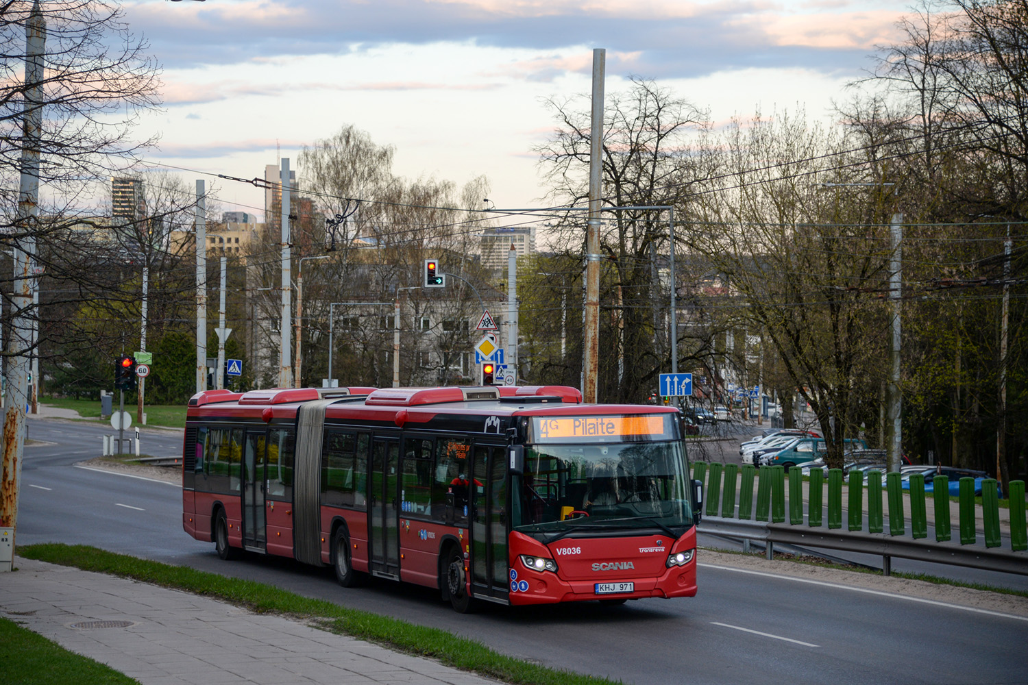 Литва, Scania Citywide LFA № V8036