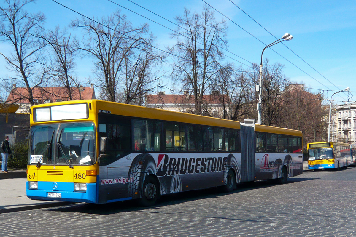 Литва, Mercedes-Benz O405G № 480