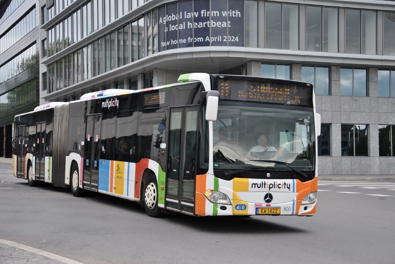Люксембург, Mercedes-Benz Citaro C2 G № 800