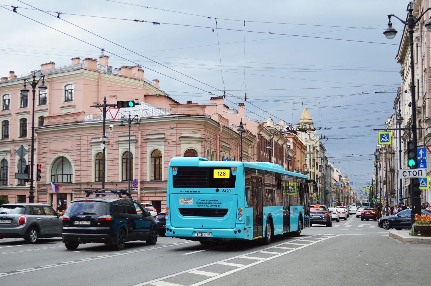 Санкт-Петербург, ЛиАЗ-5292.65 № 3420