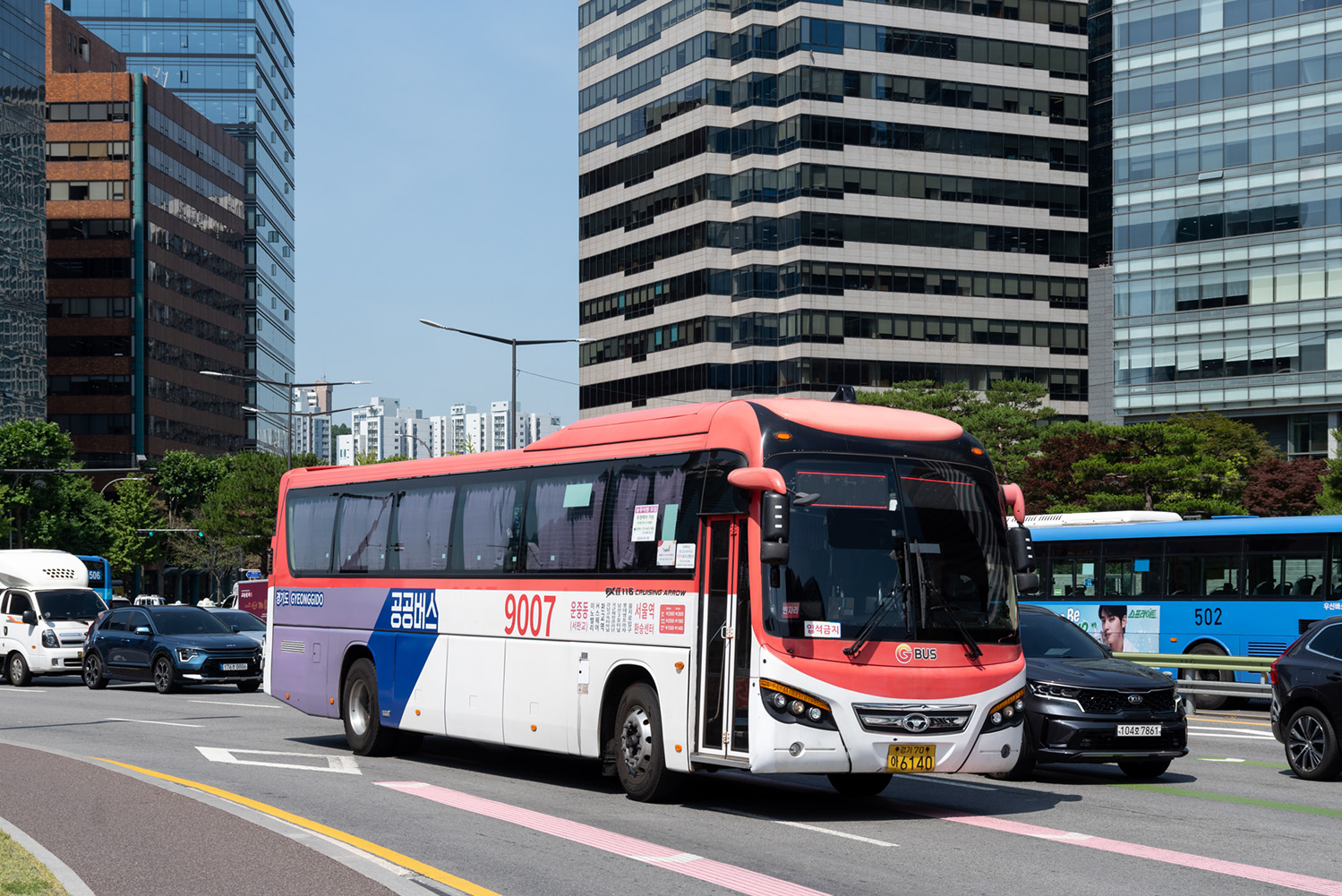 Южная Корея, Daewoo FXII116 Cruising Arrow № 경기 70 아 6140