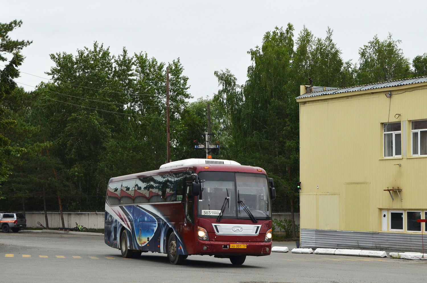 Тюменская область, Hyundai Universe Space Luxury № 715