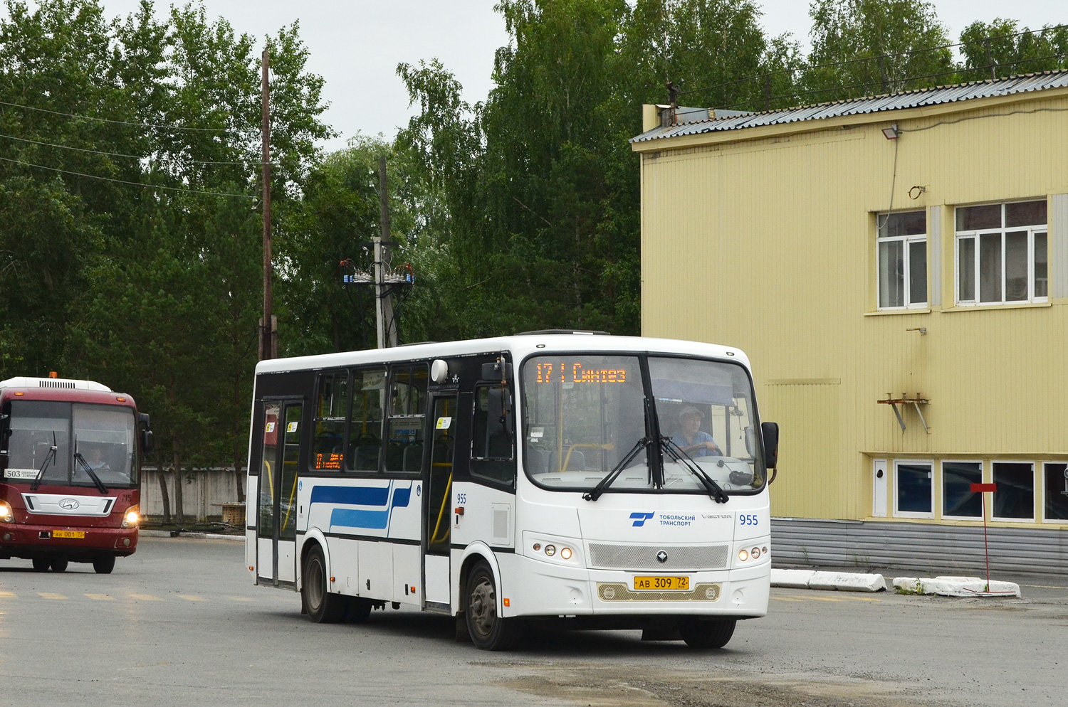 Тюменская область, ПАЗ-320414-04 "Вектор" (1-2) № 955