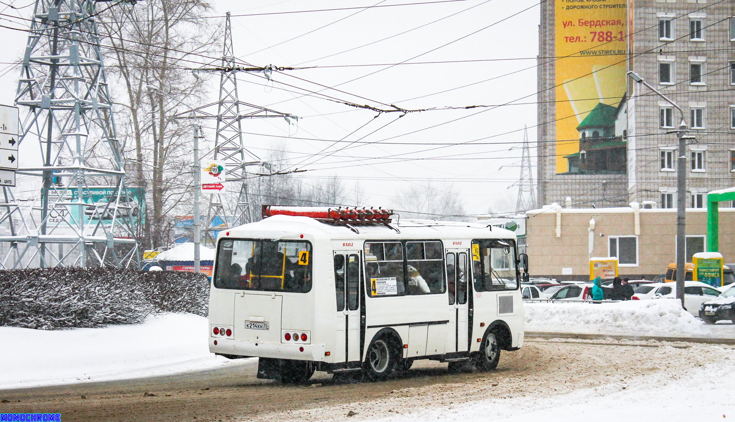 Томская область, ПАЗ-32054 № К 214 КН 70