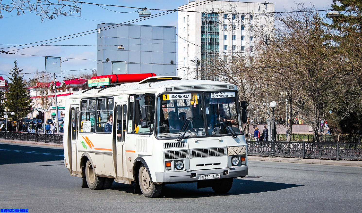 Томская область, ПАЗ-32054 № Е 334 ТВ 70