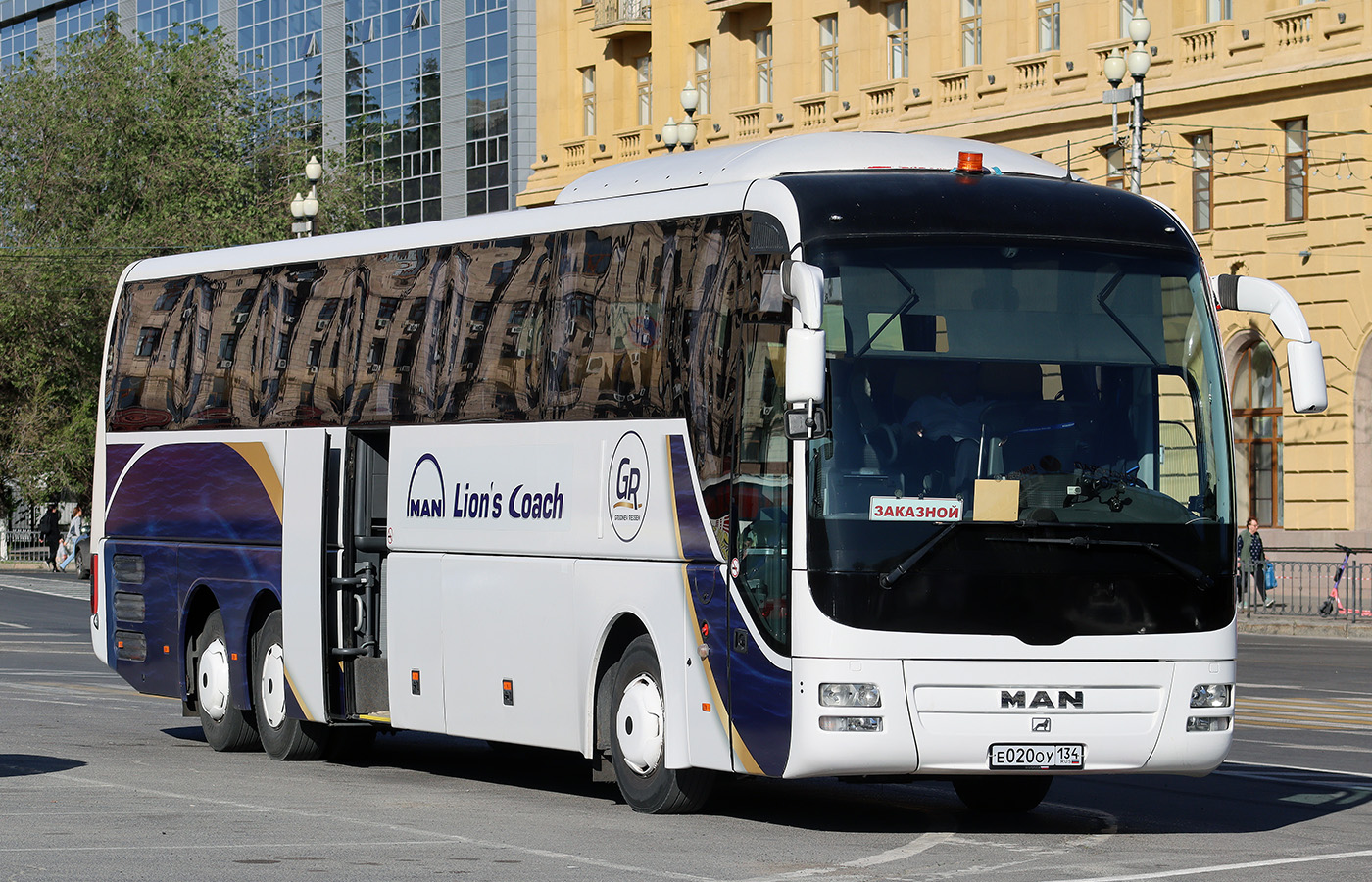 Волгоградская область, MAN R08 Lion's Coach L RHC444 L № Е 020 ОУ 134