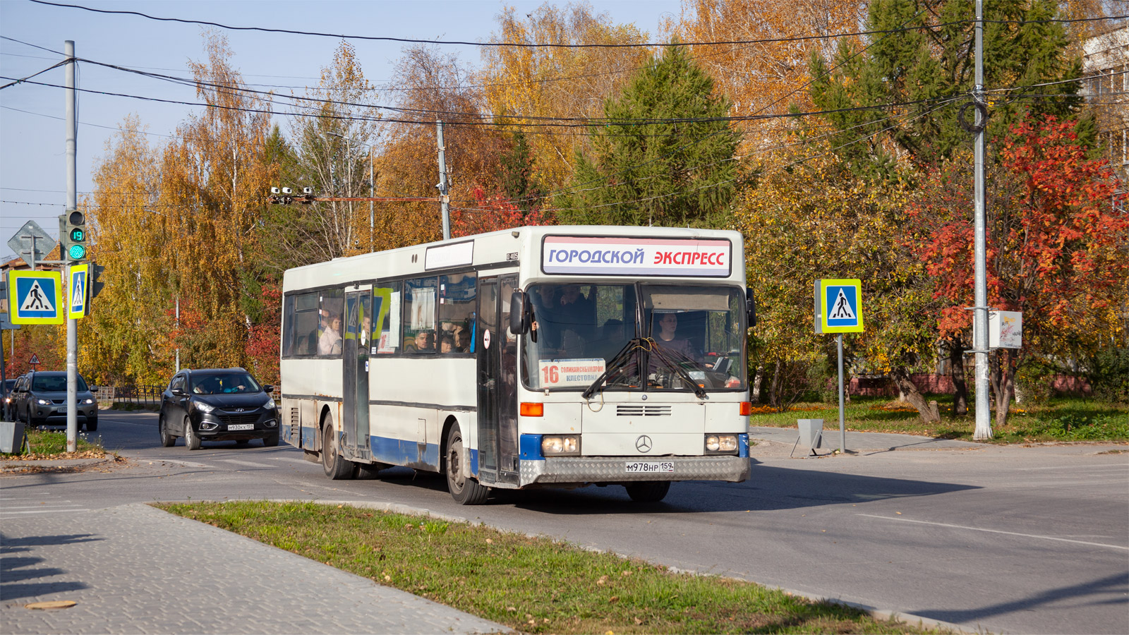 Пермский край, Mercedes-Benz O405 № М 978 НР 159