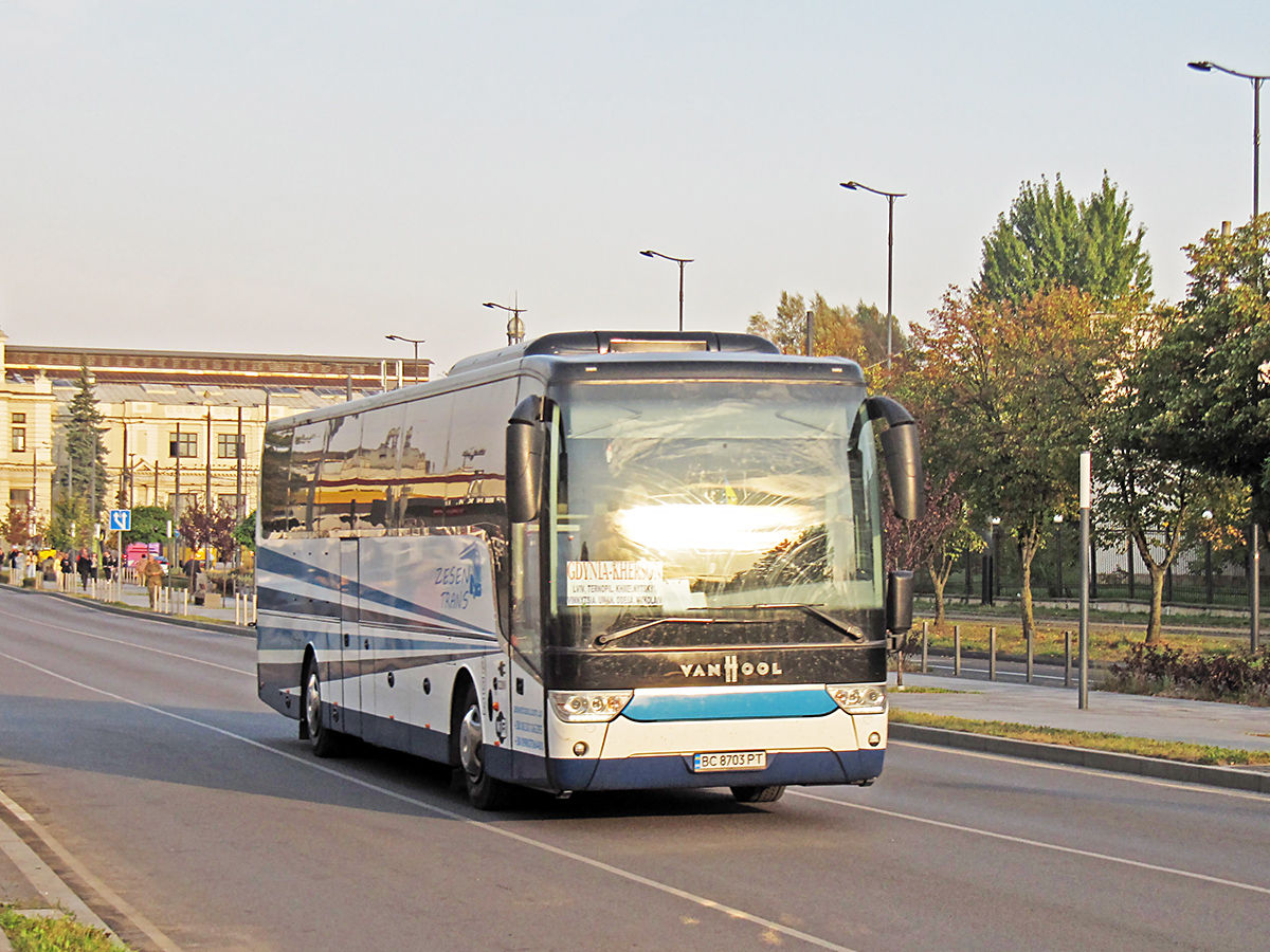 Львовская область, Van Hool TX16 Alicron № BC 8703 PT