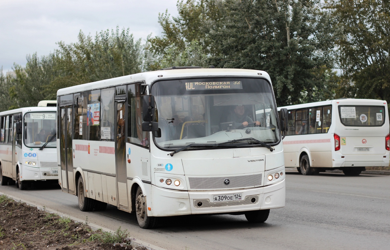 Krasnojarský kraj, PAZ-320414-04 "Vektor" (1-2) č. А 309 ОЕ 124