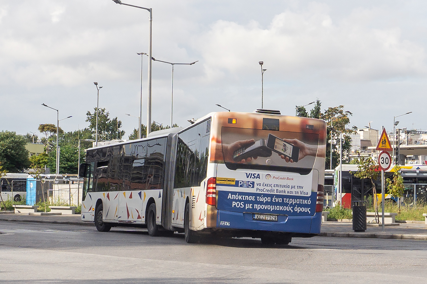 Греция, Mercedes-Benz O530G Citaro facelift G № 2217