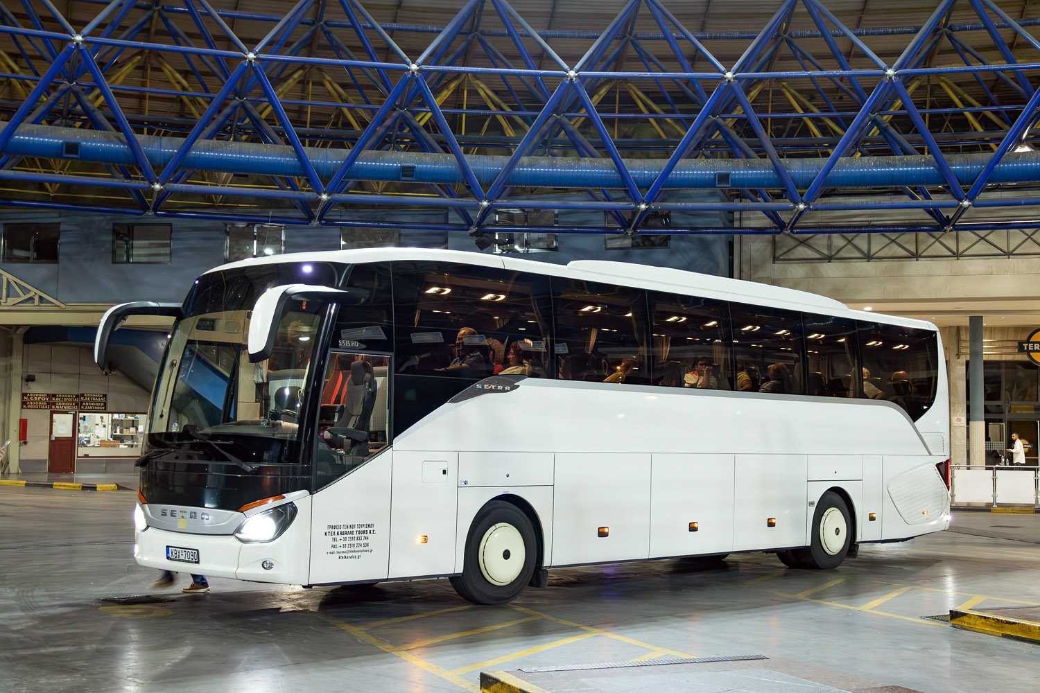 Греция, Setra S515HD № KBX-7090