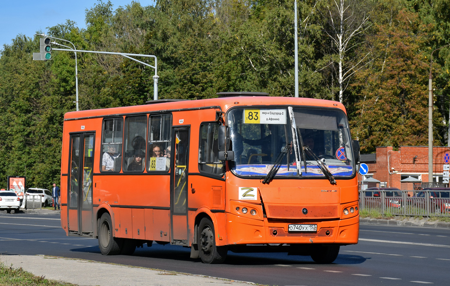 Нижегородская область, ПАЗ-320414-05 "Вектор" № О 740 УХ 152