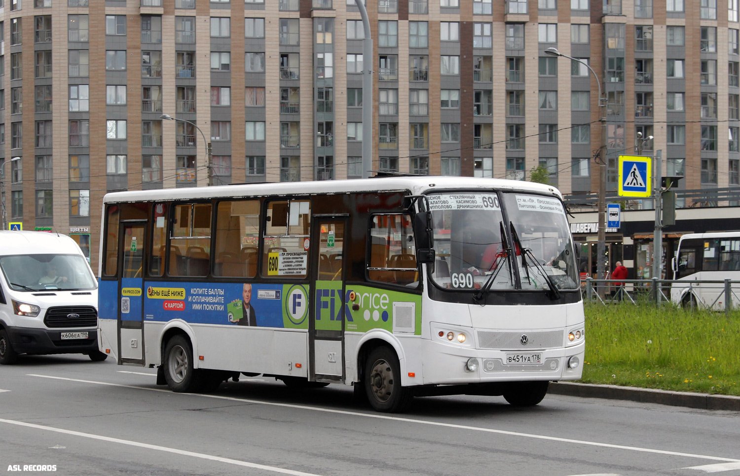 Ленинградская область, ПАЗ-320412-05 "Вектор" № 43