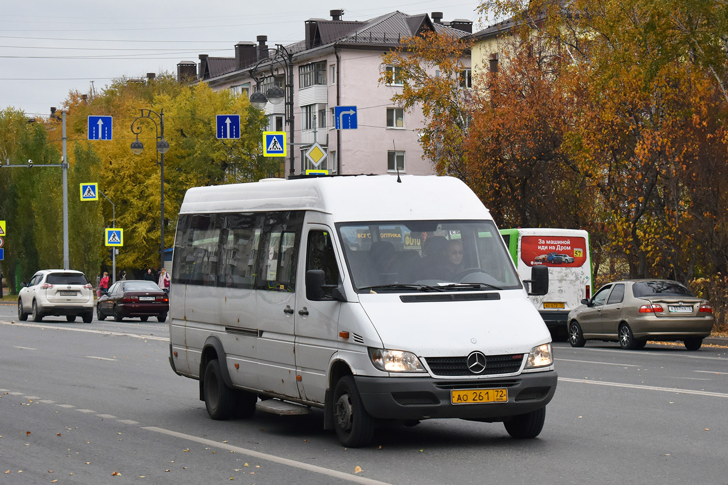 Tumen region, Luidor-223203 (MB Sprinter Classic) Nr. АО 261 72