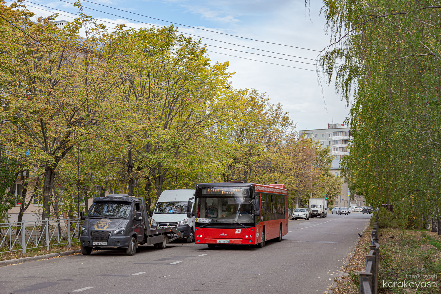 Татарстан, МАЗ-203.069 № 744