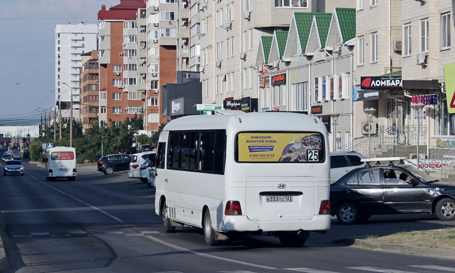 Краснодарский край, Hyundai County Kuzbass № В 353 ТС 123