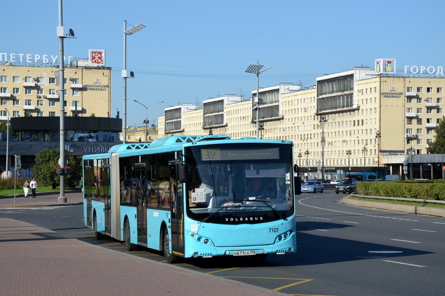 Санкт-Петербург, Volgabus-6271.02 № 7107