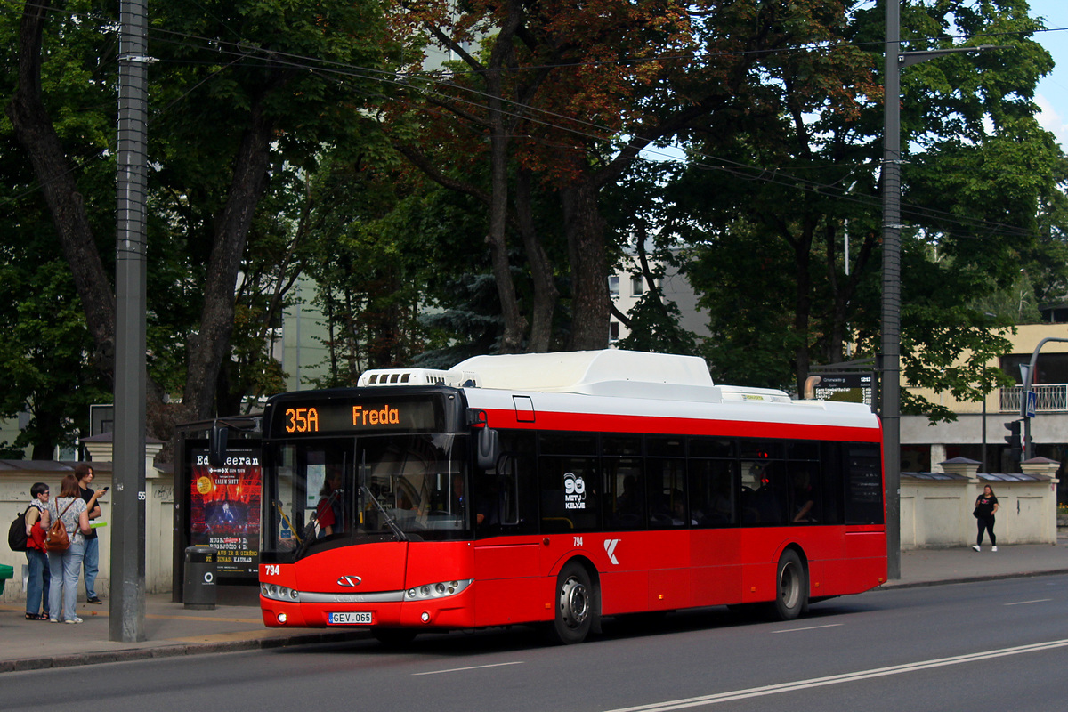 Литва, Solaris Urbino III 12 CNG № 794