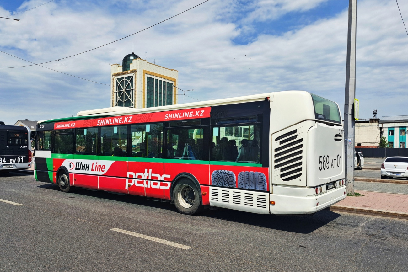 Astana, Yutong ZK6128HG (QazTehna) Nr A707; Astana, Irisbus Citelis 12M Nr C126; Astana — Bus station