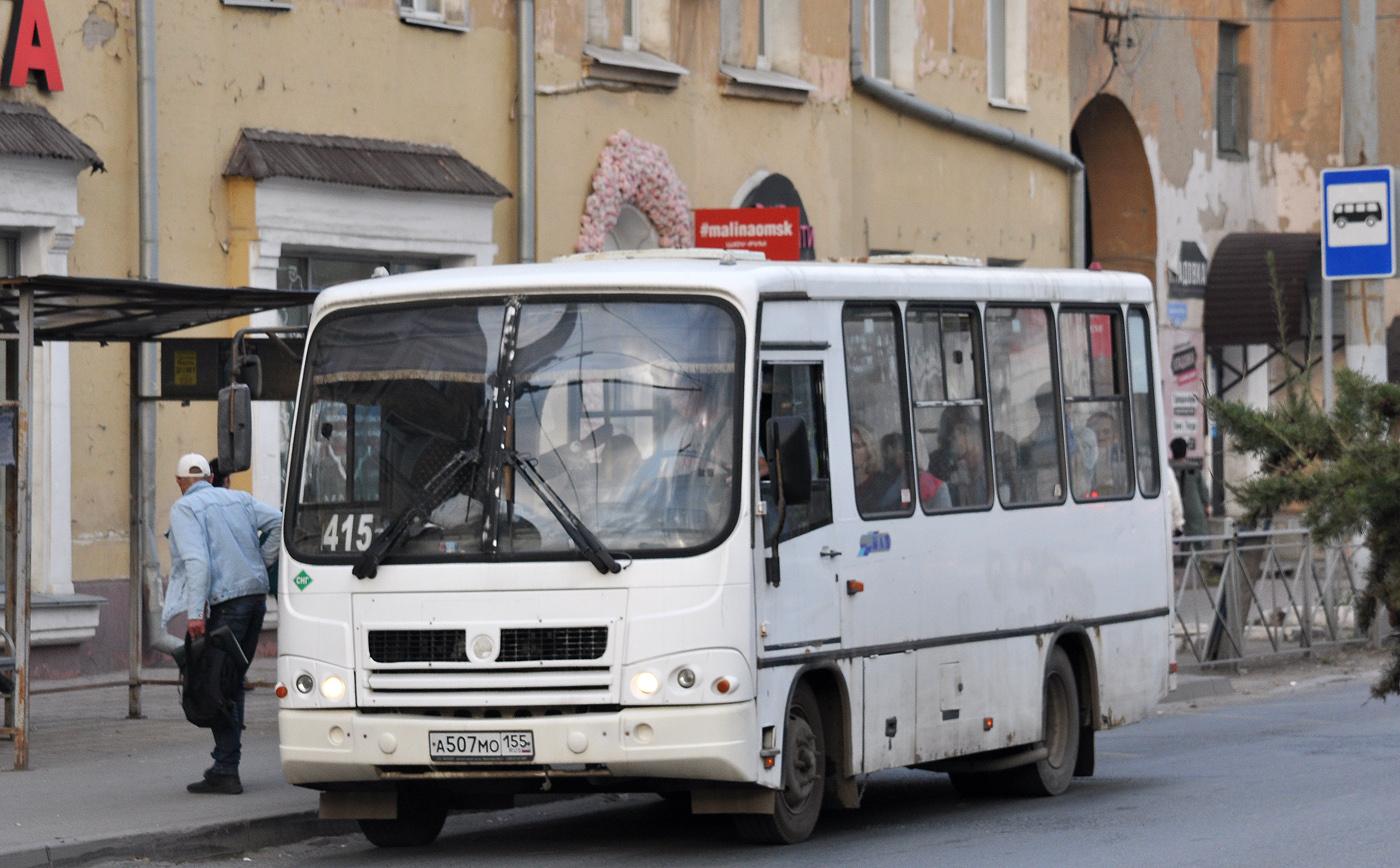 Омская область, ПАЗ-320302-08 № 3517