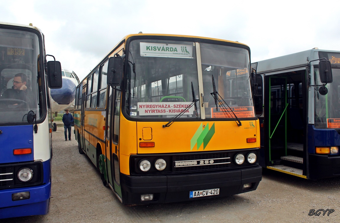 Венгрия, Ikarus 256.42 № AA CV-420; Венгрия — VI. Ikarus Találkozó, Aeropark (2024)