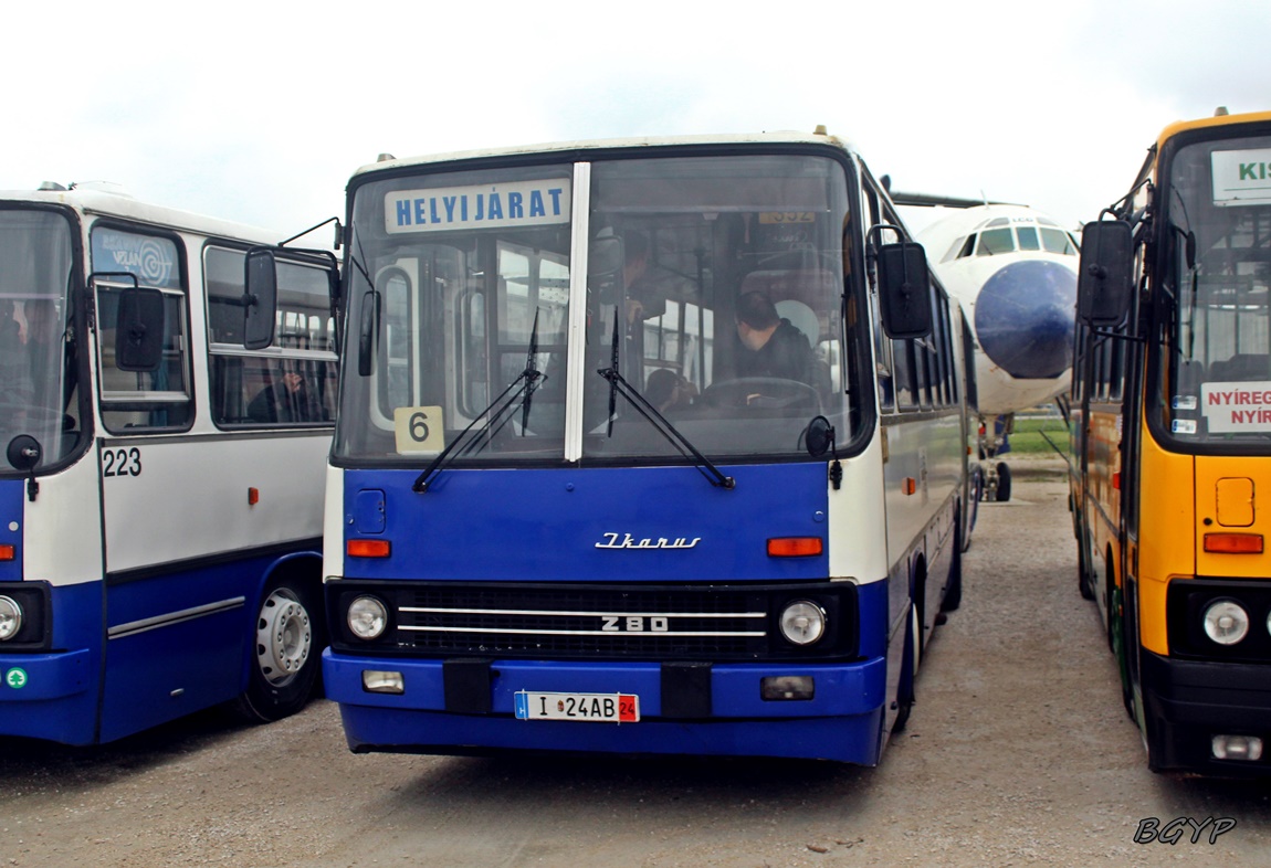 Венгрия, Ikarus 280.02 № 221; Венгрия — VI. Ikarus Találkozó, Aeropark (2024)