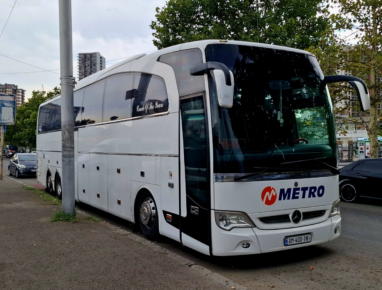 Грузия, Mercedes-Benz O580 Travego (все) № AM-400-IN