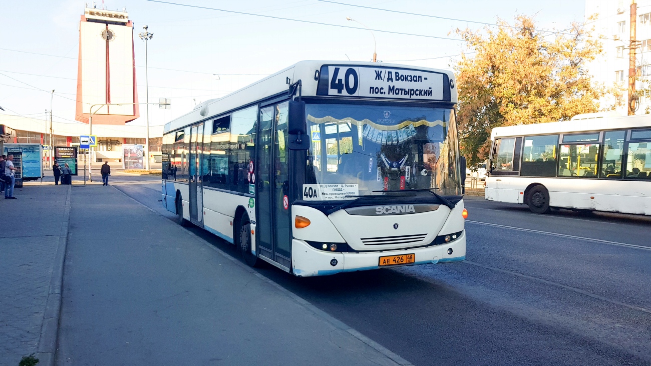 Липецкая область, Scania OmniLink II (Скания-Питер) № АЕ 426 48