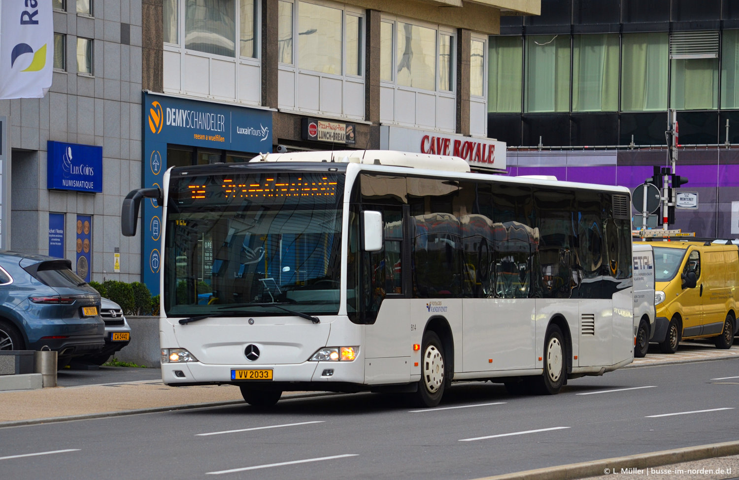 Люксембург, Mercedes-Benz O530K Citaro K № 814